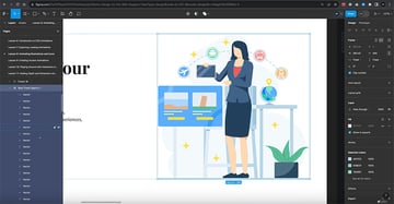 illustration open in figma