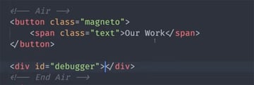 html for magnetic button