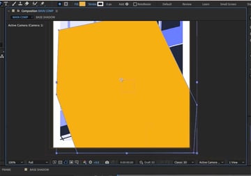 draw light shape with pen tool