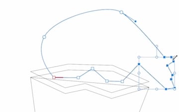 transform with the node tool