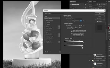 blend if for shadows