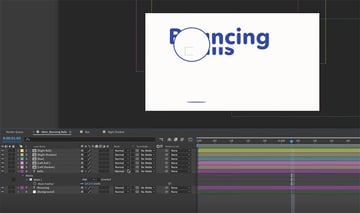 balls word animation