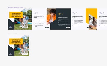 chopping into separate slides