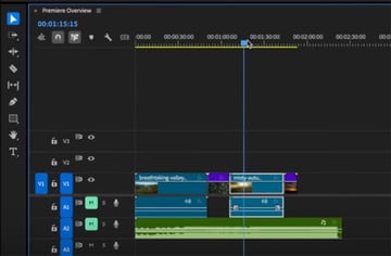 selection tool in premiere pro