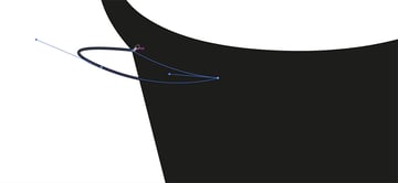 cutout shape for negative space