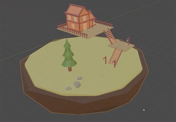 apply colors to island