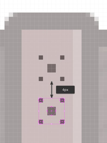 positioning of the second elastic band pattern element