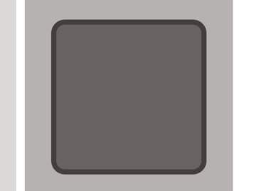 positioning the outline underneath the amp