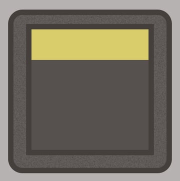 creating the front gold panel for the controls