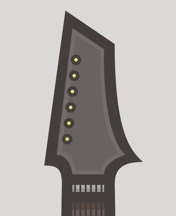 placing the tuning posts