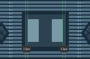 adding the glass panels to the top section window