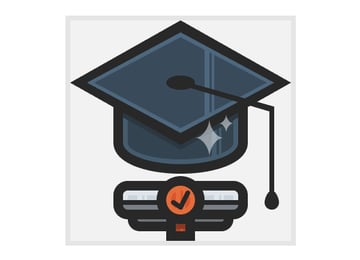 adding details to the graduation ribbon