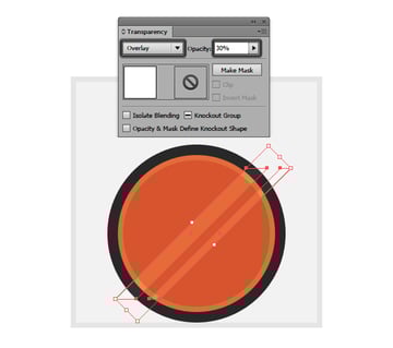 adding the first set of diagonal highlights to the medals coin base