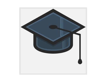 adding the little string piece to the graduation icon