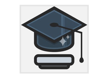 adding the lower segment to the folded diploma