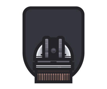 adding final touches to the dome