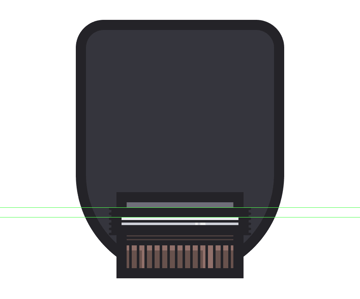 adding the main shapes for the third section of the observatory