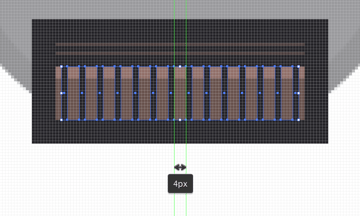 example of using the pixel preview mode