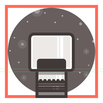 creating and positioning m-os display