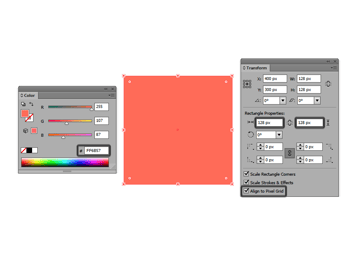 creating the main shape for the reference grid
