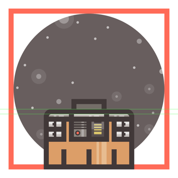 adding the main shapes for wall-es neck base