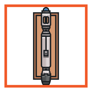 adding depth to the wooden stand