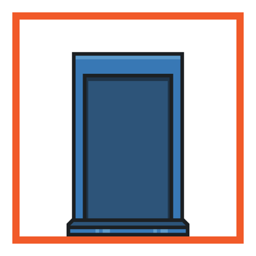 adding the subtle shadows towards the inner section of the time machine