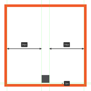 creating and positioning the main shape for the sonic screwdrivers bottom section