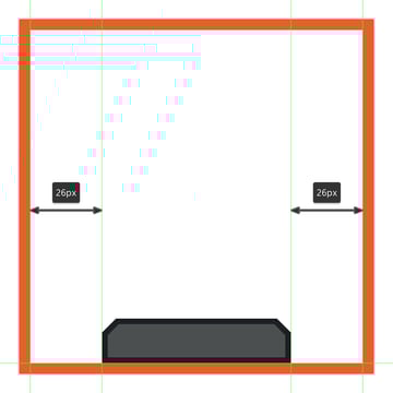 creating and positioning the main shapes for the daleks bottom section