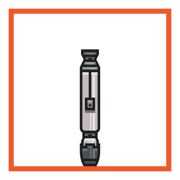 creating the bottom facing connector for the screwdrivers extension section