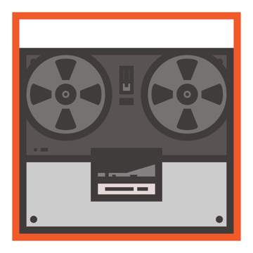 adding details to the tape recorders mechanism case