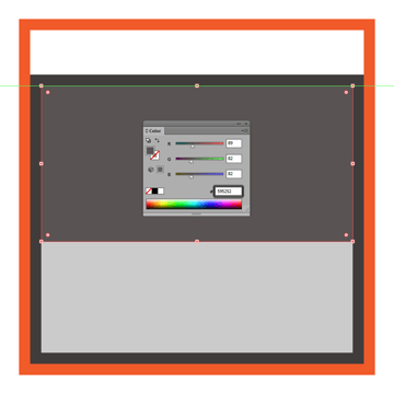 adding the darker upper section to the tape recorders body