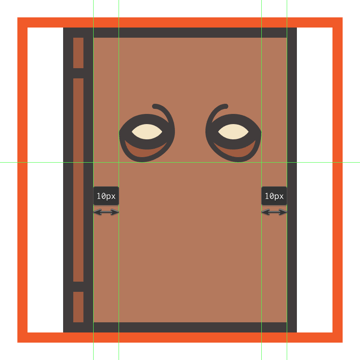 creating and positioning the necronomicons right eye