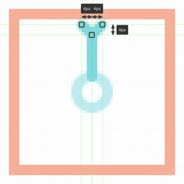 Image: https://cms-assets.tutsplus.com/uploads/users/523/posts/29775/image/adding-the-top-detail-to-the-upper-segment-of-the-third-snowflake's-vertical-section.png adding the v-shaped segment to the top of the third snowflake