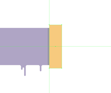 creating the main shape for the sponge