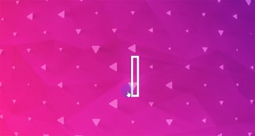 ... then expands into a thicker vertical box...