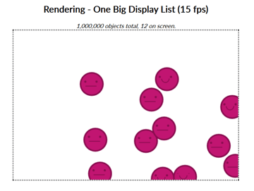 One Big Display List