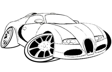 Select the whole of the car body using the magic wand tool