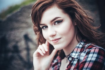 Preset Applied Portrait Preset 1