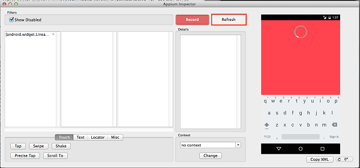 Inspector Not Refreshed