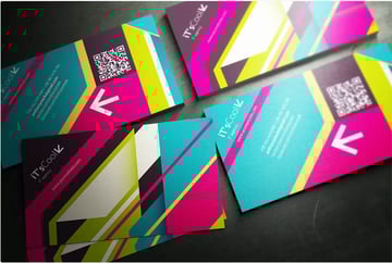 Business Card With QR Code