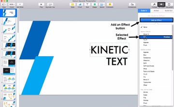 add a word animation