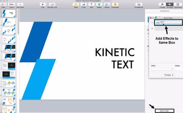 kinetic typography timing