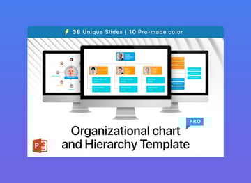 Organizational Chart and Hierarchy Template