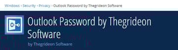 Outlook Password Tool