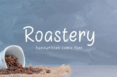 Roastery - Handwritten Comic Font