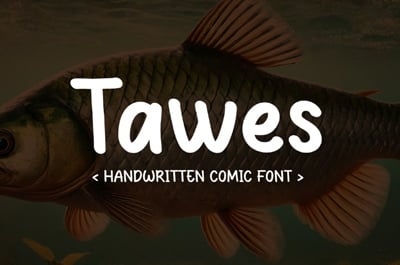 Tawes - Comic Font