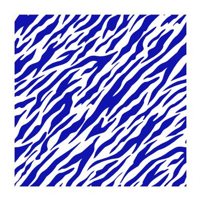 Blue tiger seamless pattern from Envato