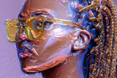 Polygon Photo Effect for Photoshop