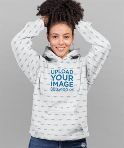 Pullover Hoodie Mockup